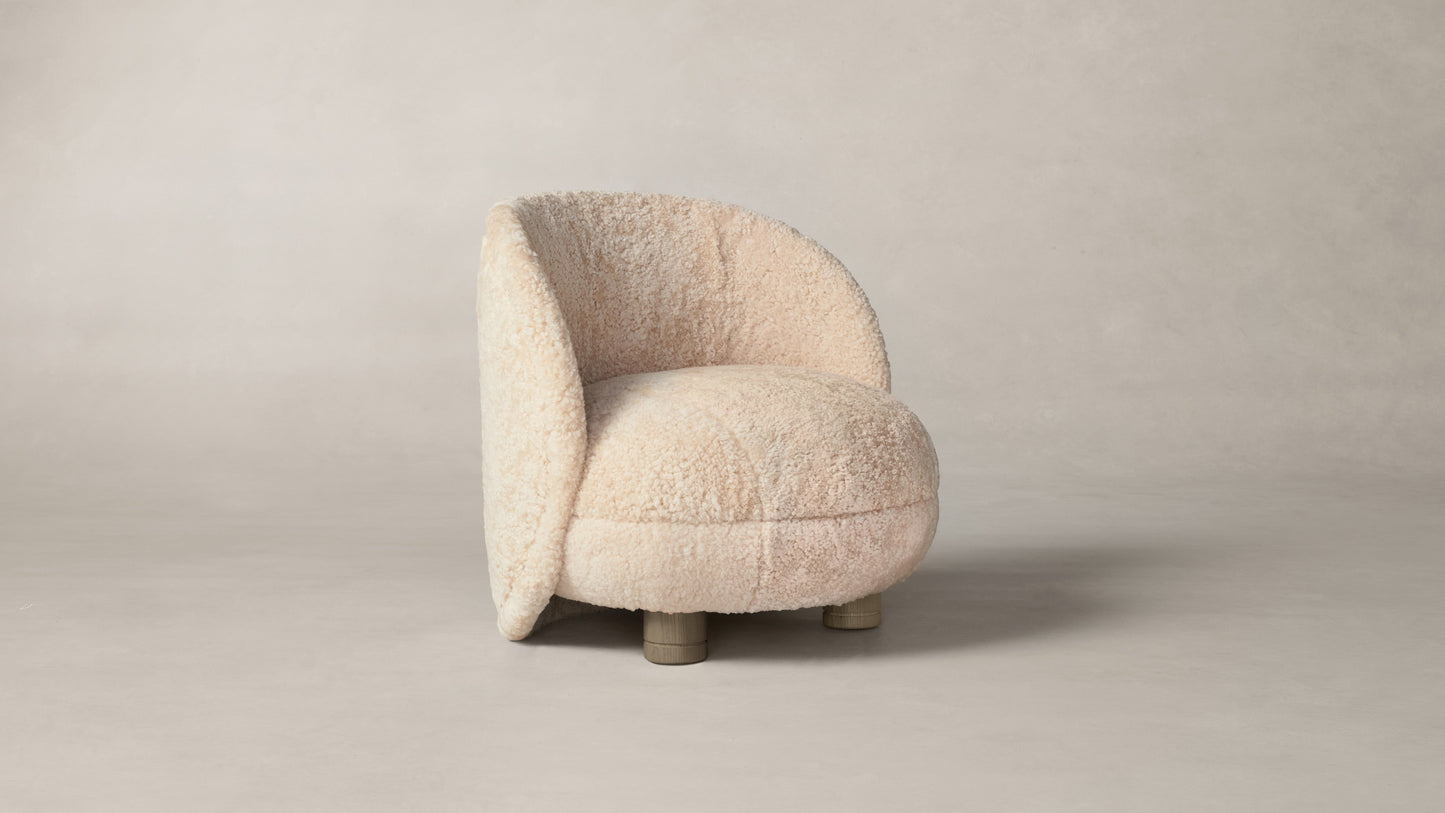 The Laight - Shearling Shea Chair