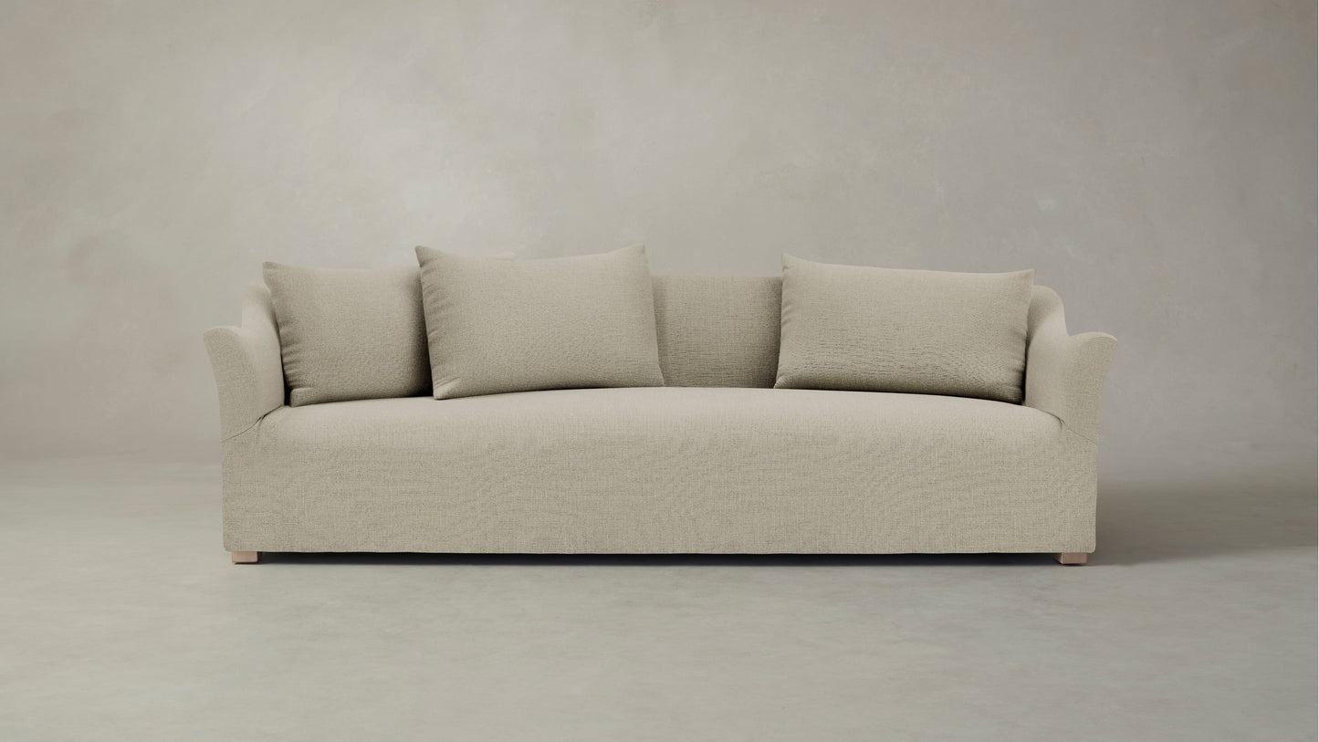The Lenox - Belgian Linen Alder Sofa