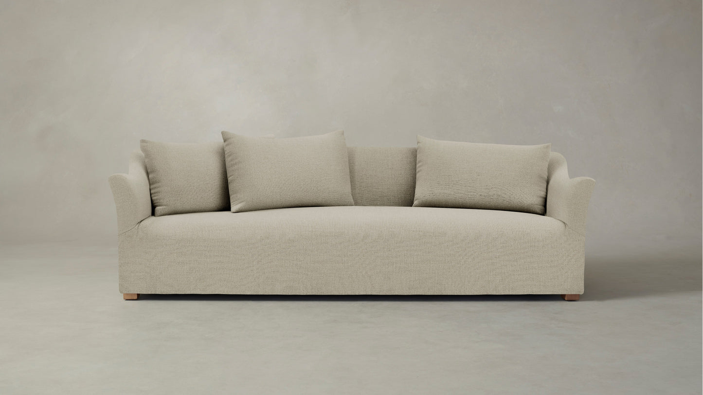 The Lenox - Belgian Linen Alder Sofa