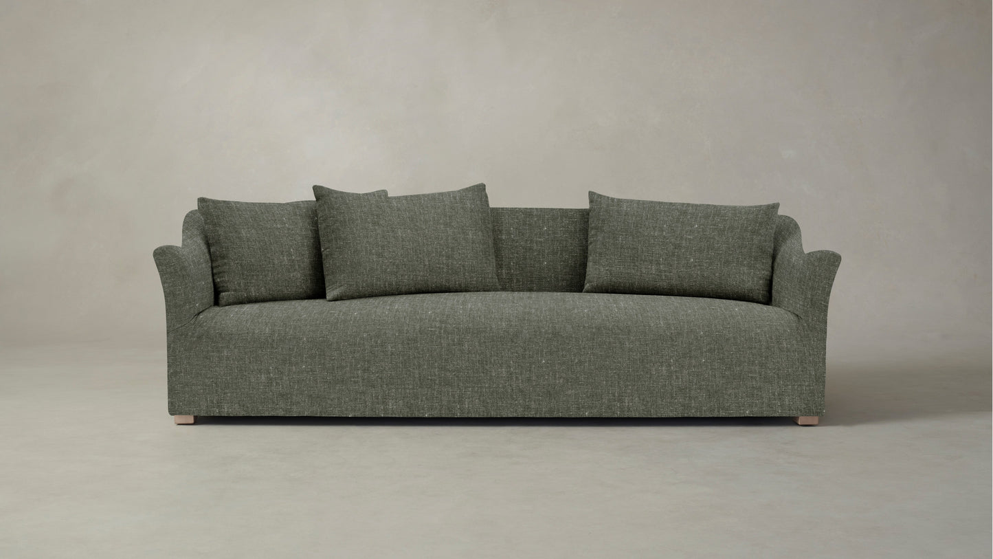The Lenox - Belgian Linen Thyme Sofa