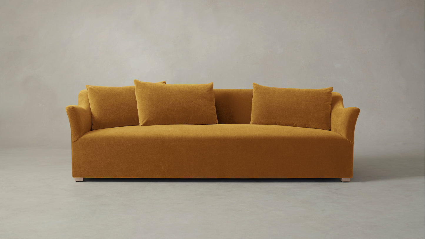 The Lenox - Mohair Amber Sofa