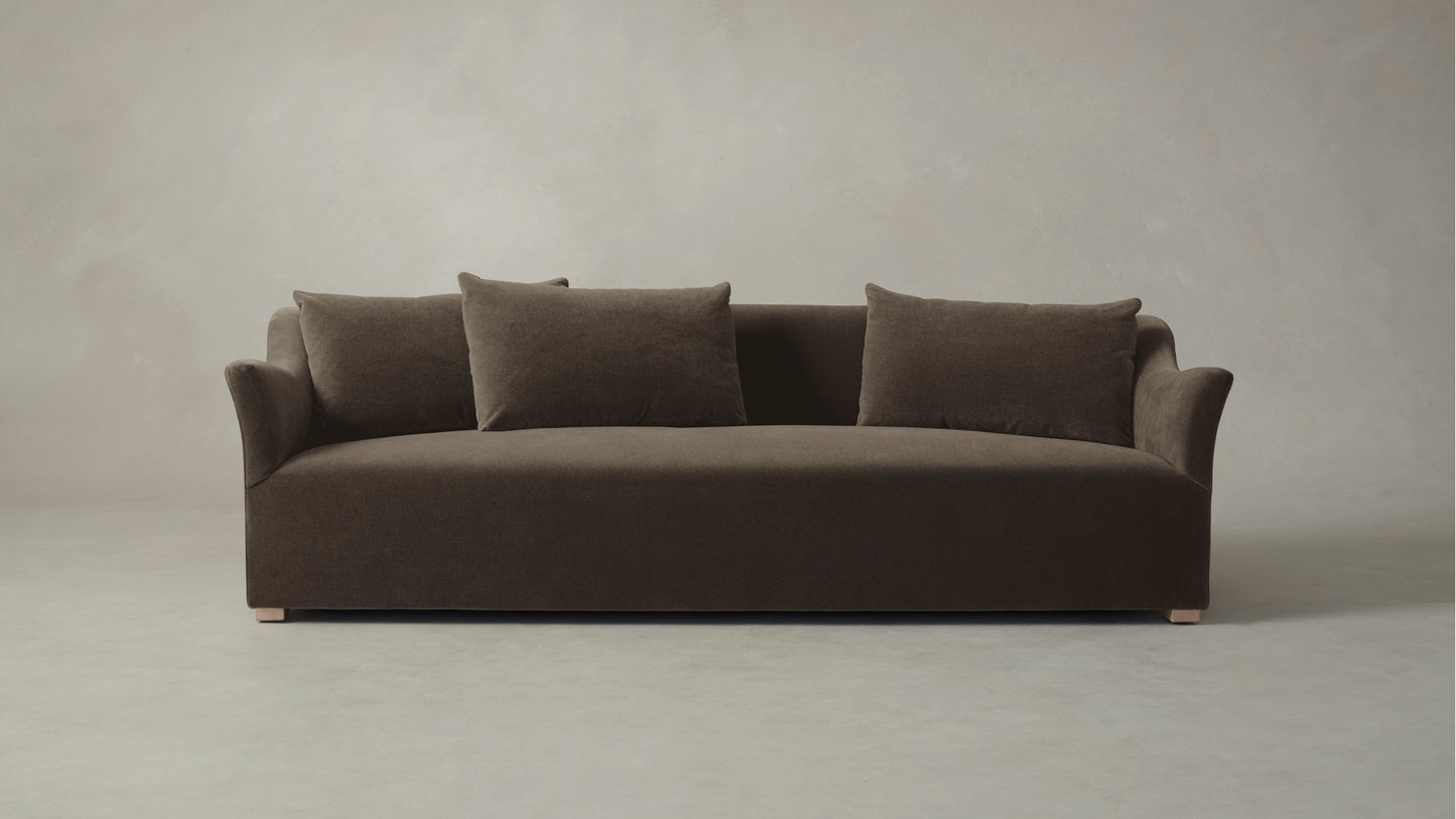 The Lenox - Mohair Mink Sofa