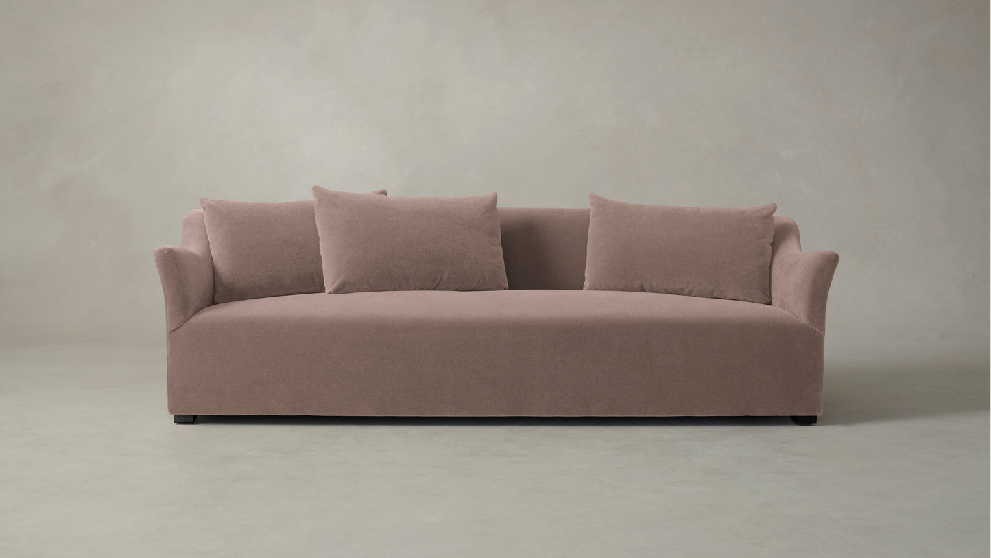 The Lenox - Mohair Peony Sofa