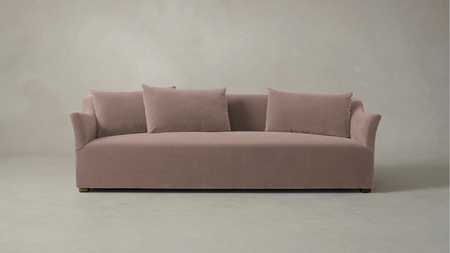 The Lenox - Mohair Peony Sofa