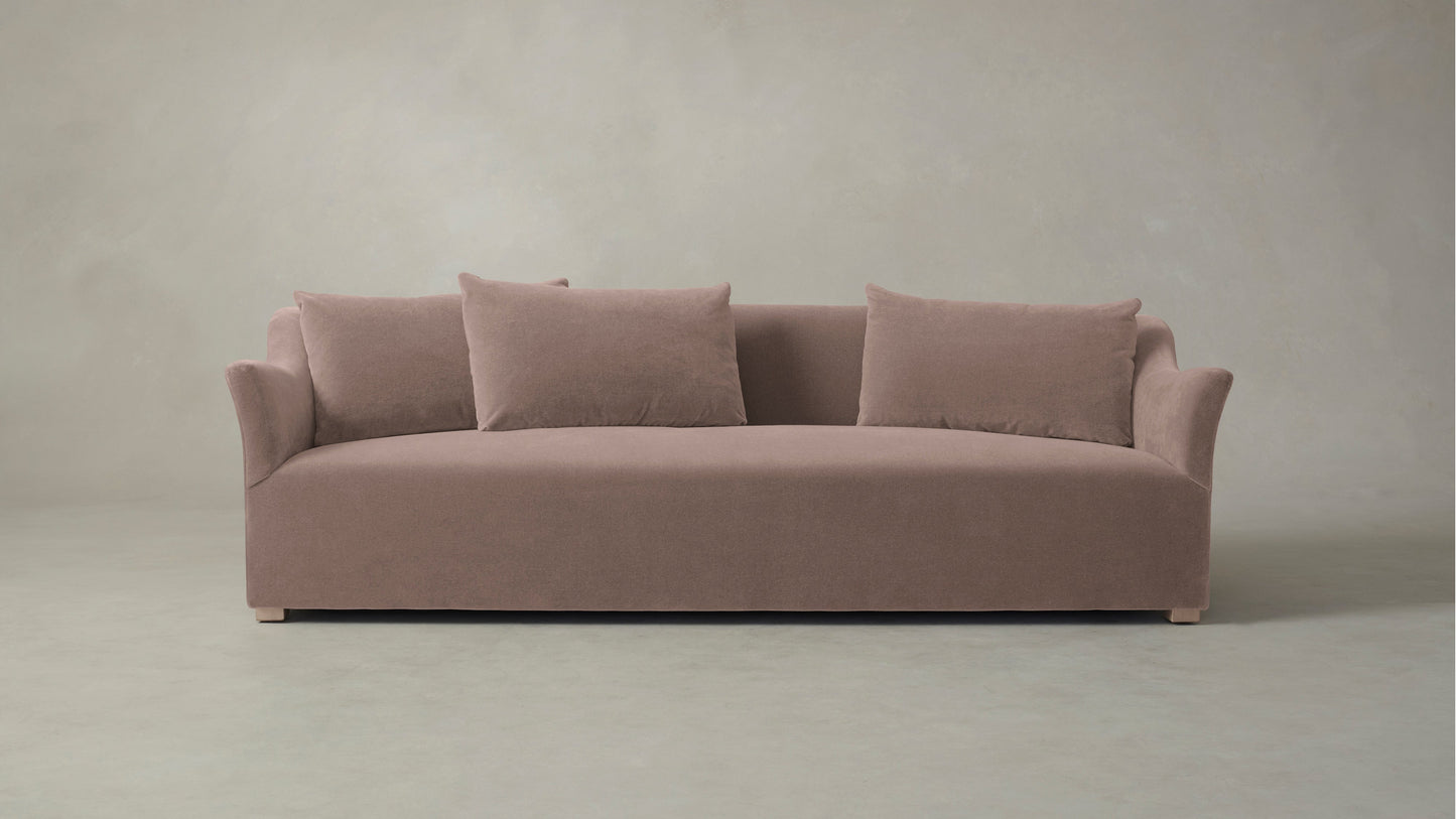 The Lenox - Mohair Peony Sofa