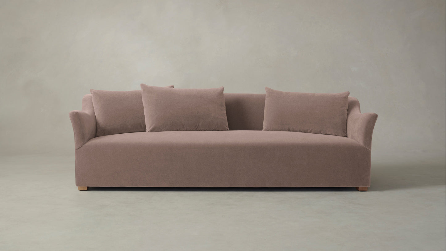 The Lenox - Mohair Peony Sofa