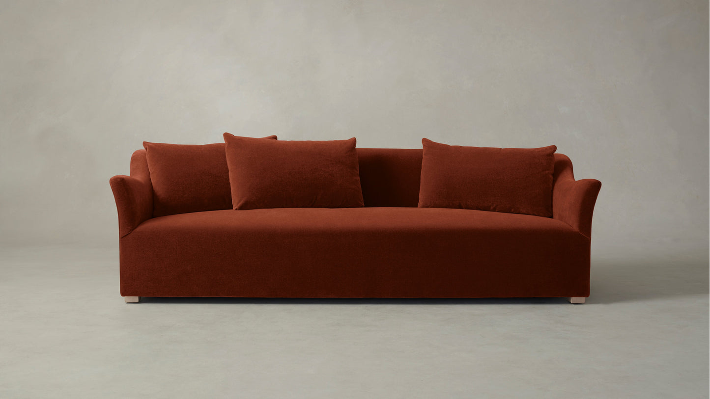 The Lenox - Mohair Spice Sofa