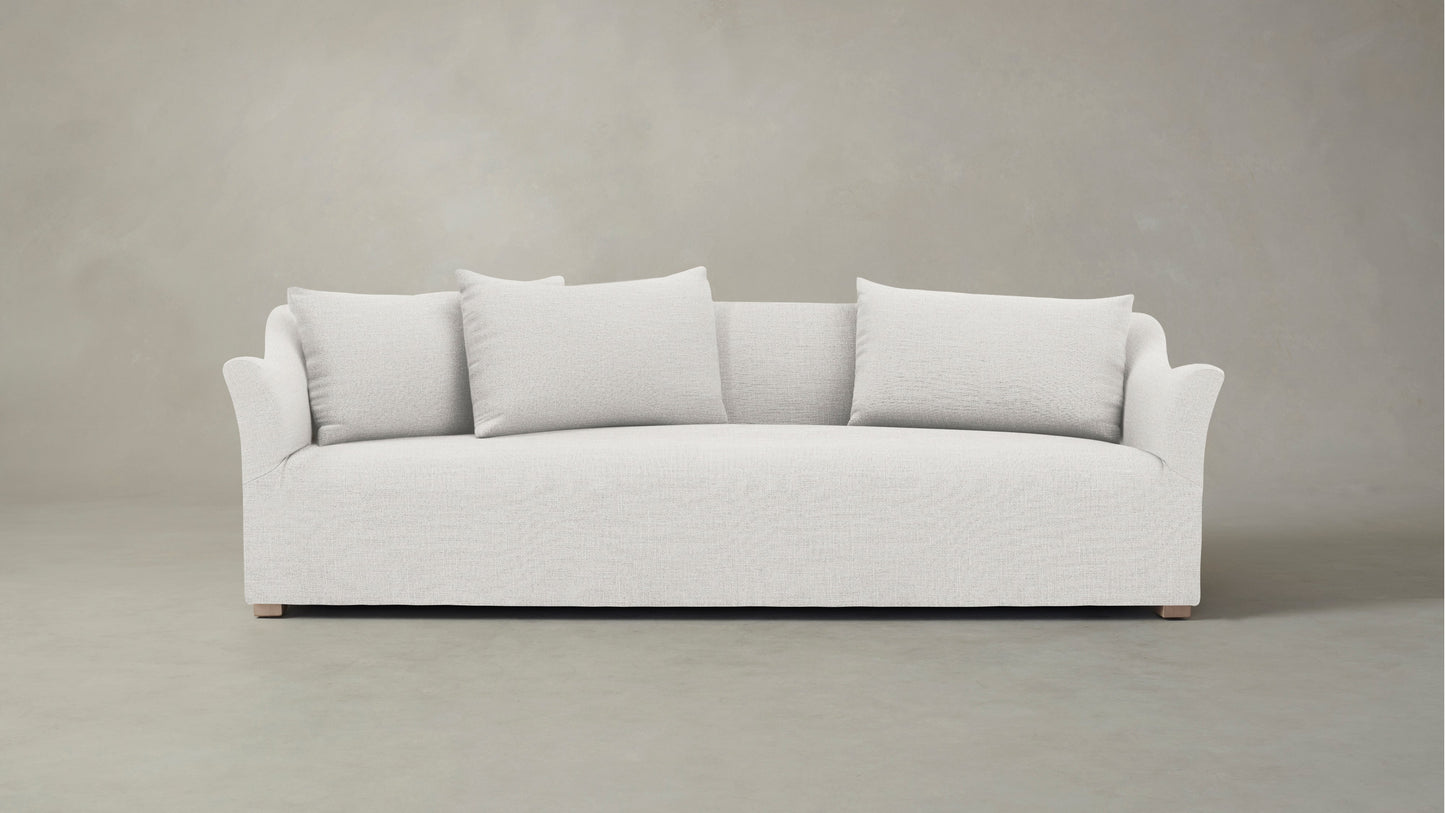 The Lenox - Performance Chenille Alabaster Sofa