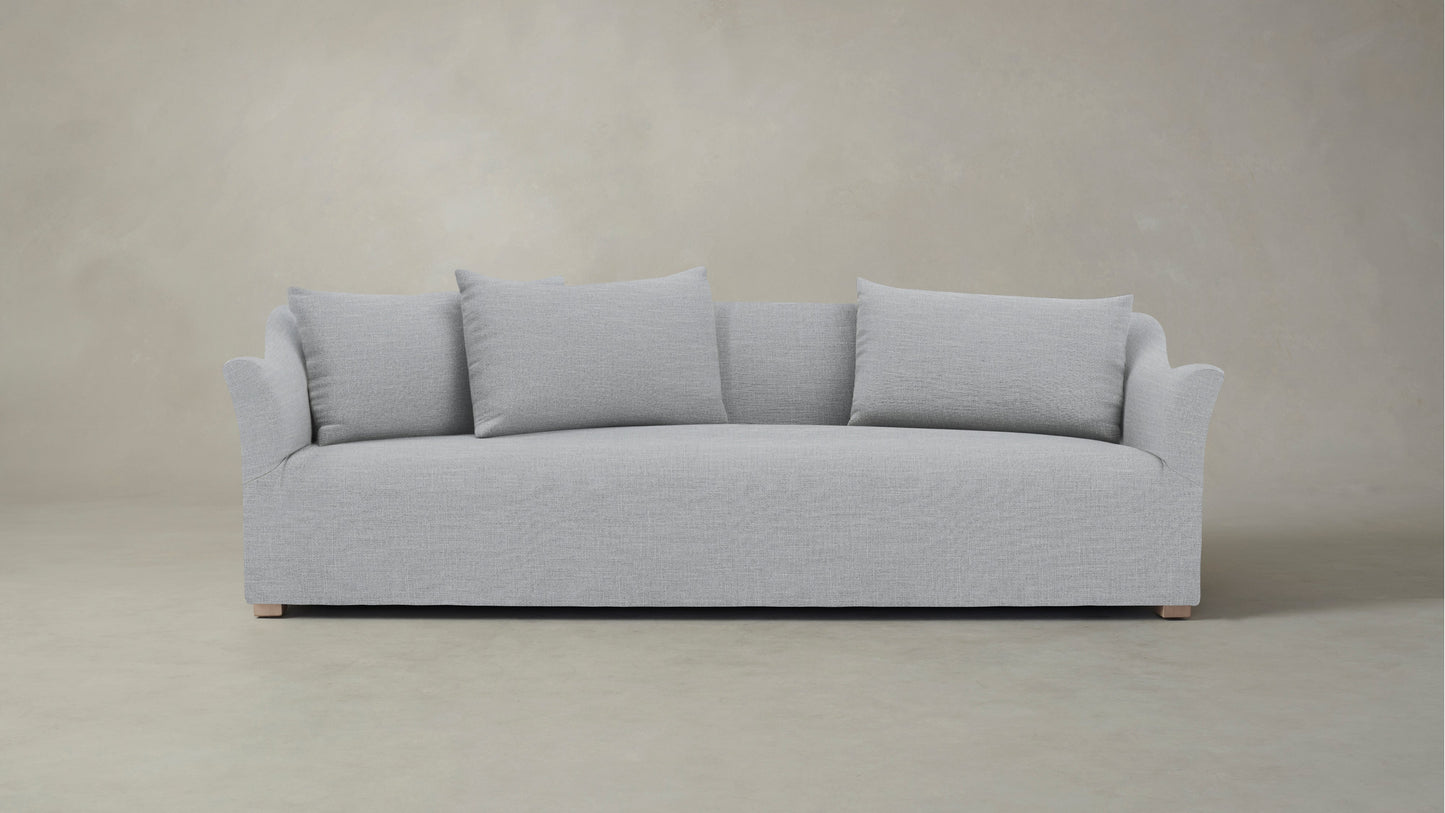 The Lenox - Performance Chenille Nickel Sofa