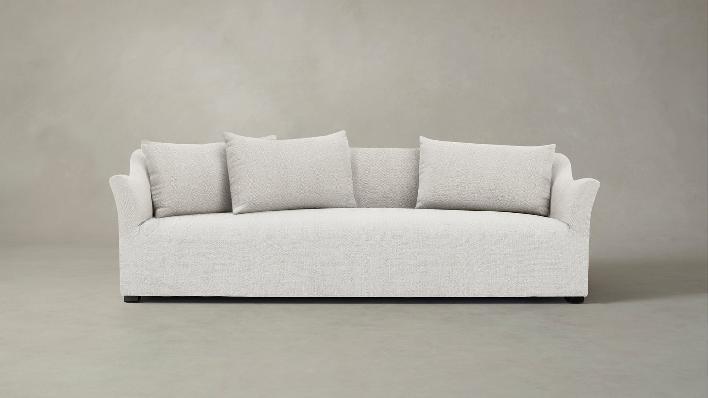 The Lenox - Performance Chevron Powder Sofa