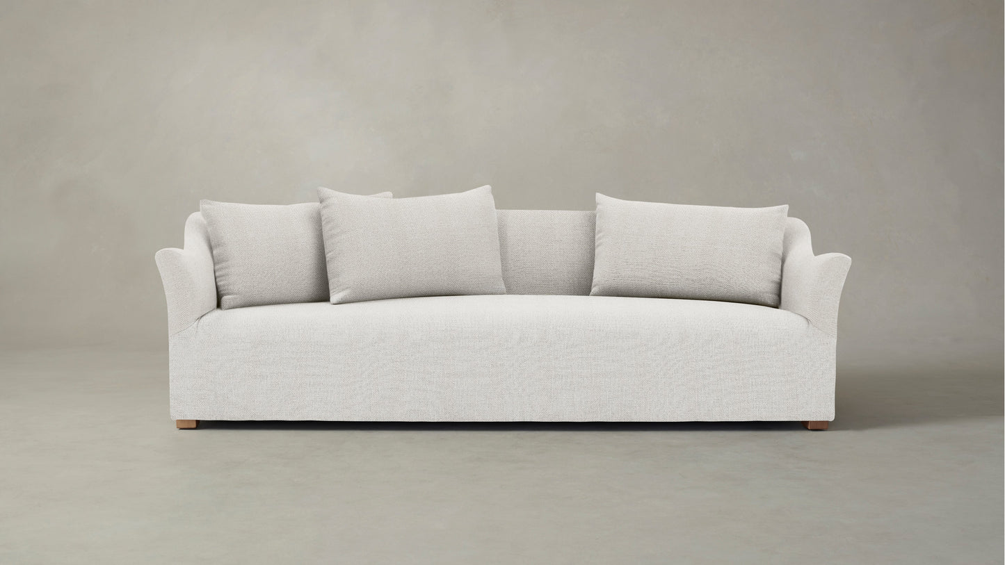 The Lenox - Performance Chevron Powder Sofa
