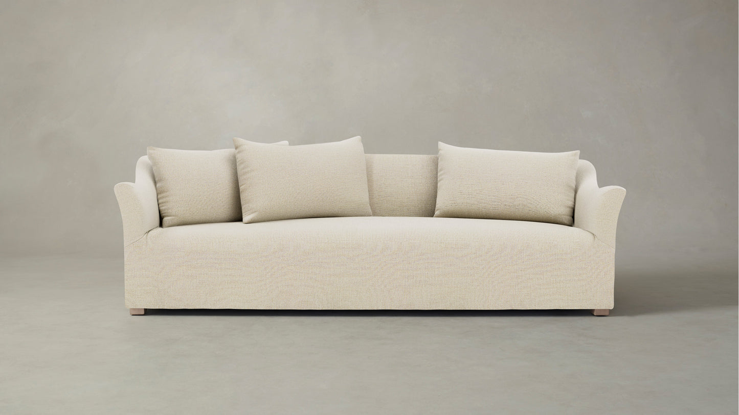 The Lenox - Performance Linen Creme Sofa