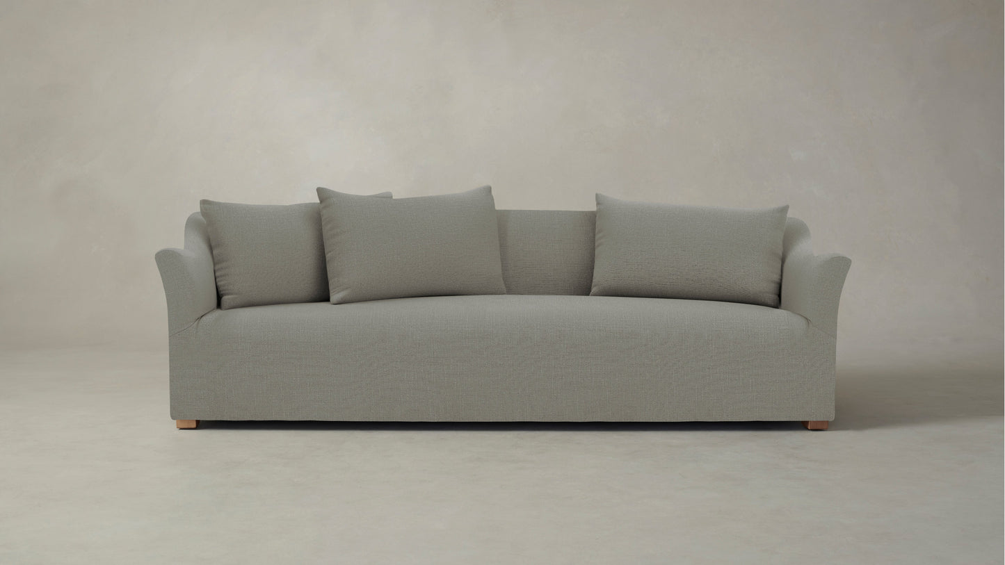 The Lenox - Performance Linen Putty Sofa