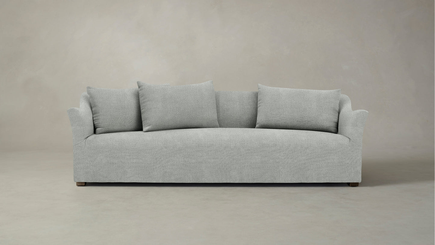 The Lenox - Performance Melange Weave Seaglass Sofa