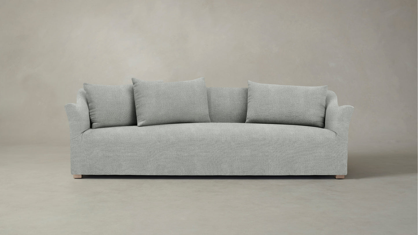 The Lenox - Performance Melange Weave Seaglass Sofa