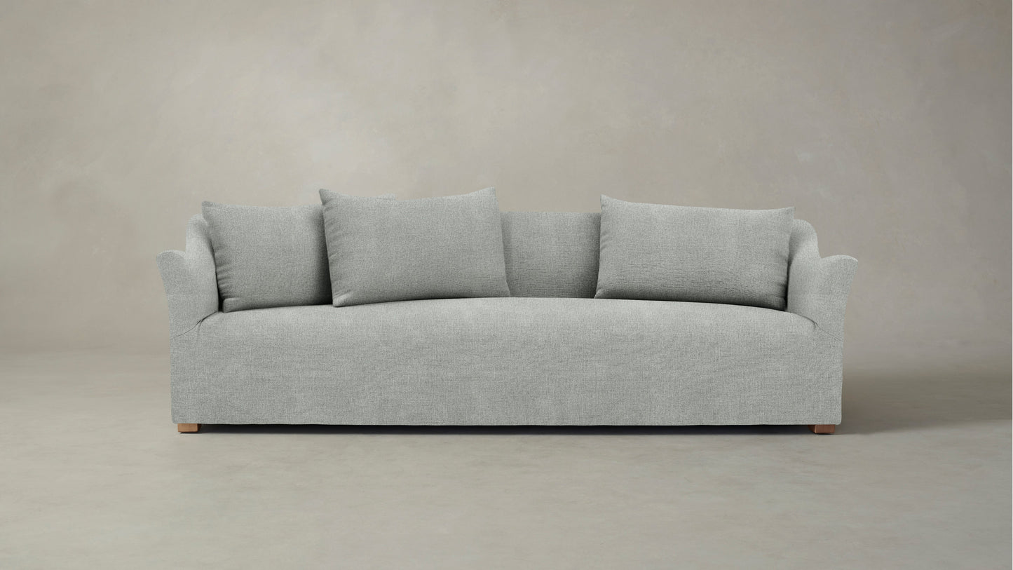 The Lenox - Performance Melange Weave Seaglass Sofa