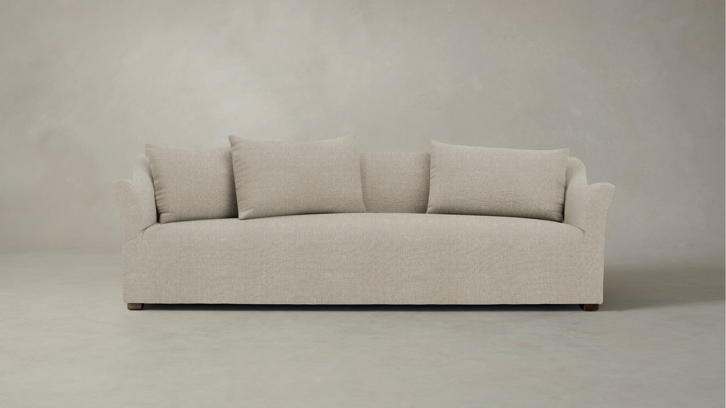 The Lenox - Performance Stonewashed Linen Dew Sofa