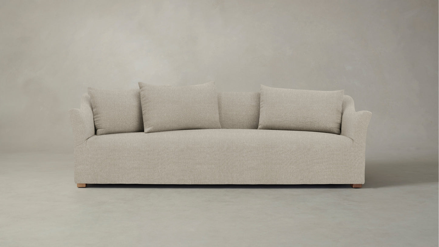 The Lenox - Performance Stonewashed Linen Dew Sofa