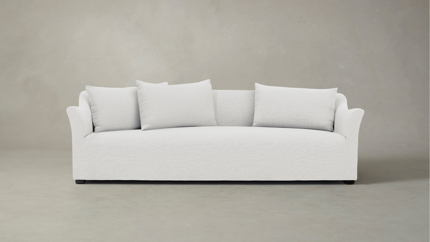 The Lenox - Performance Textured Linen Bone Sofa