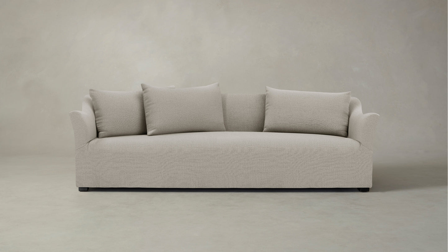 The Lenox - Performance Textured Linen Flax Sofa