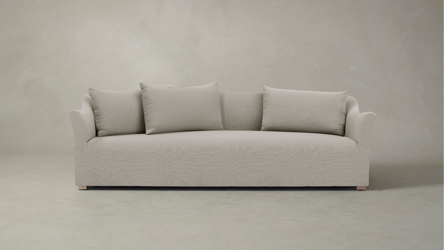 The Lenox - Performance Textured Linen Flax Sofa