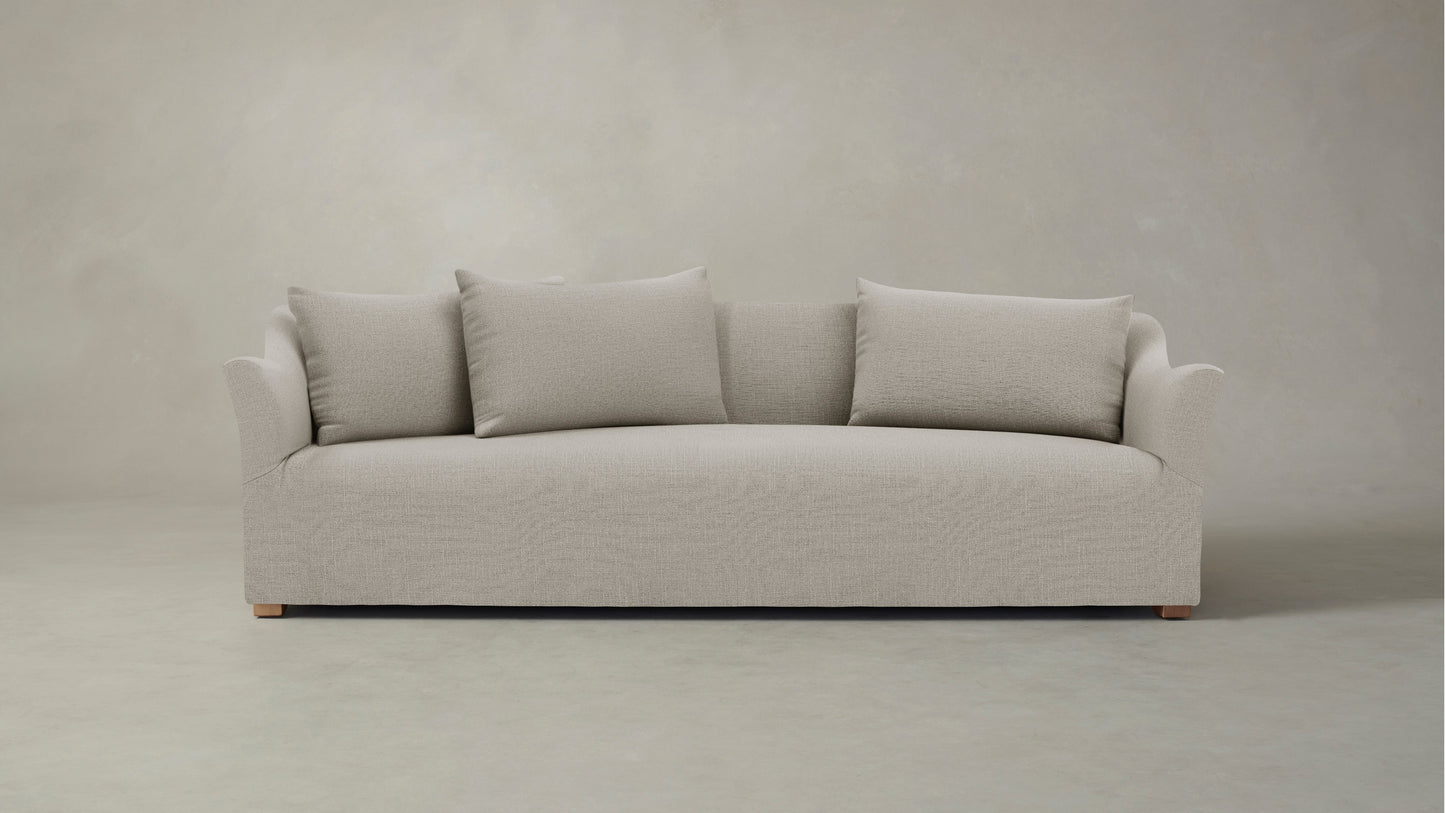 The Lenox - Performance Textured Linen Flax Sofa