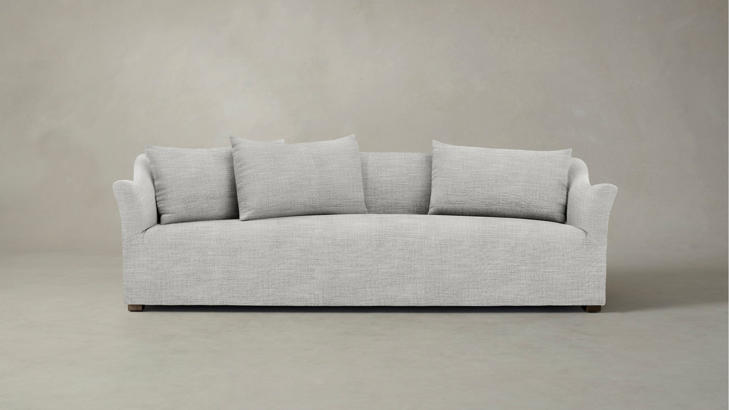 The Lenox - Performance Textured Tweed Dove Sofa