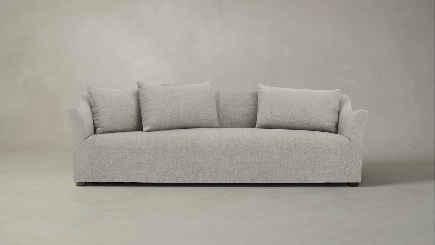 The Lenox - Performance Tweed Oatmeal Sofa