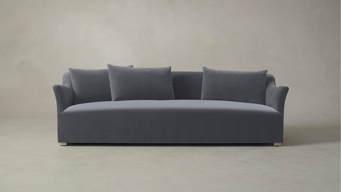 The Lenox - Performance Velvet Lunar Sofa