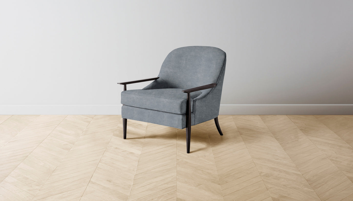 The Leroy - Performance Melange Weave Aegean Chair