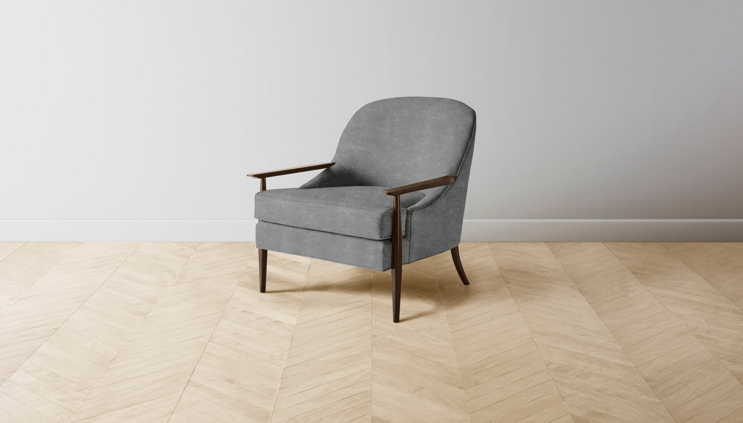 The Leroy - Performance Melange Weave Night Chair