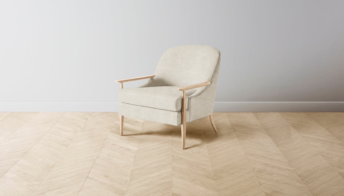The Leroy - Performance Melange Weave Shell Chair