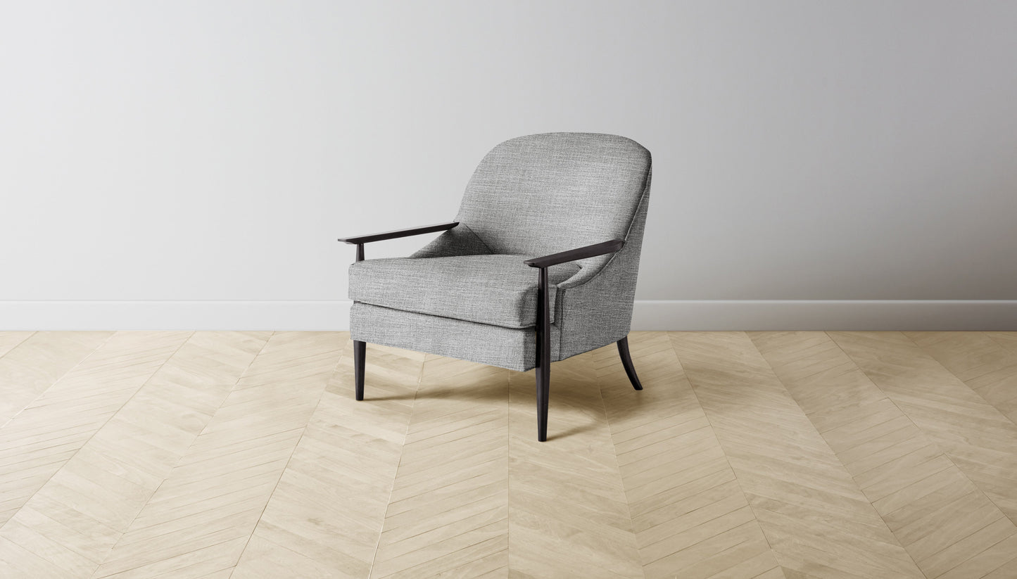 The Leroy - Performance Textured Tweed Alpine Chair