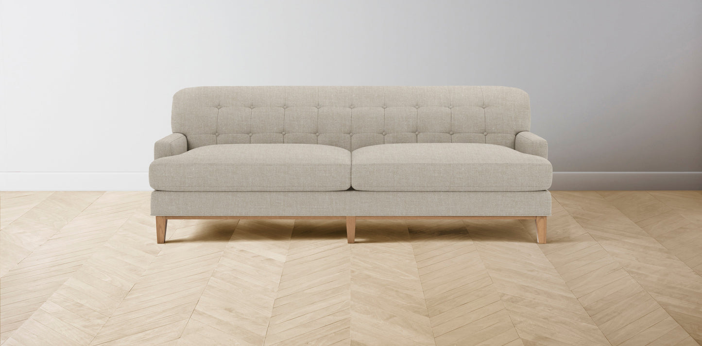The Ludlow - Belgian Linen Alder Sofa