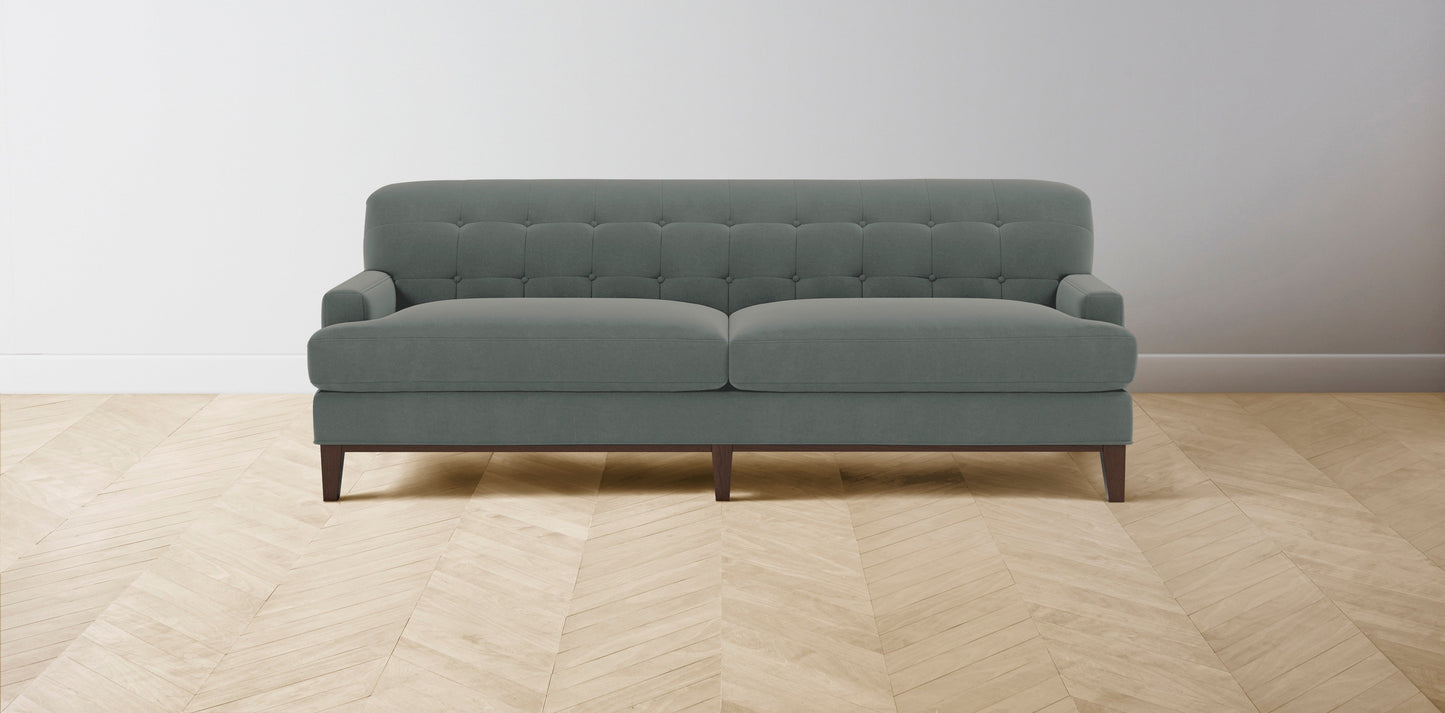 The Ludlow - Mohair Fog Sofa