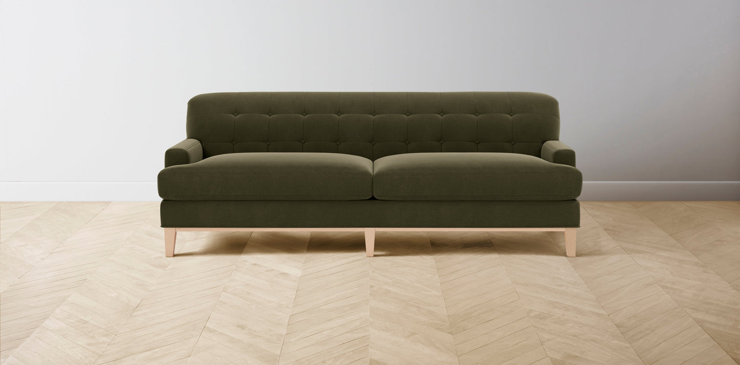 The Ludlow - Mohair Moss Sofa
