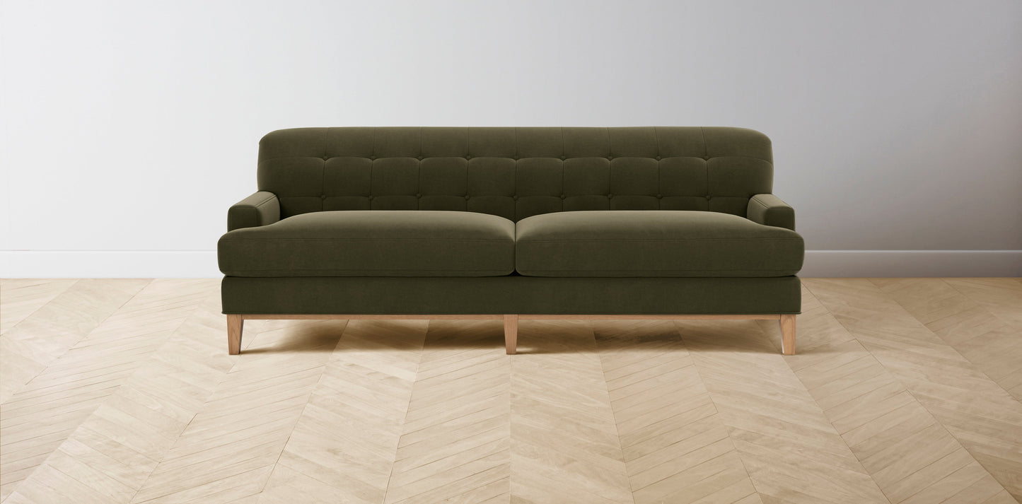 The Ludlow - Mohair Moss Sofa