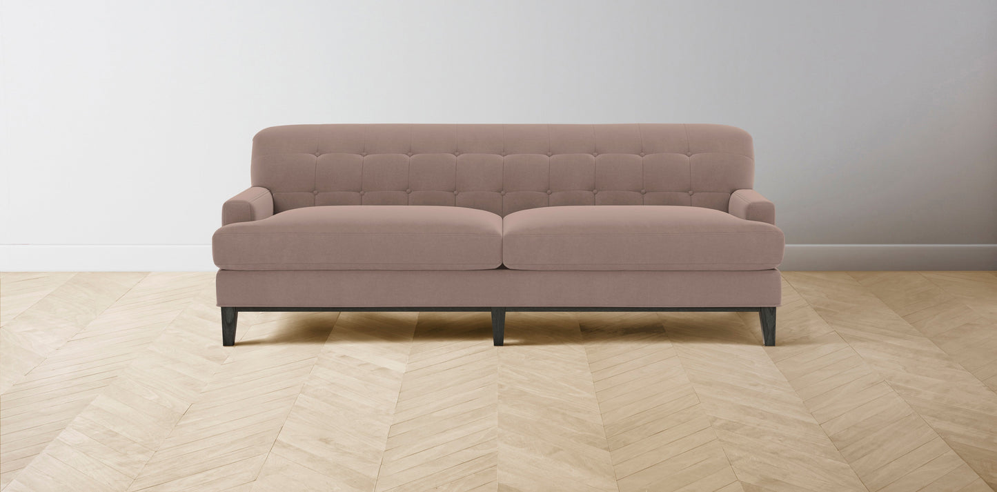 The Ludlow - Mohair Peony Sofa