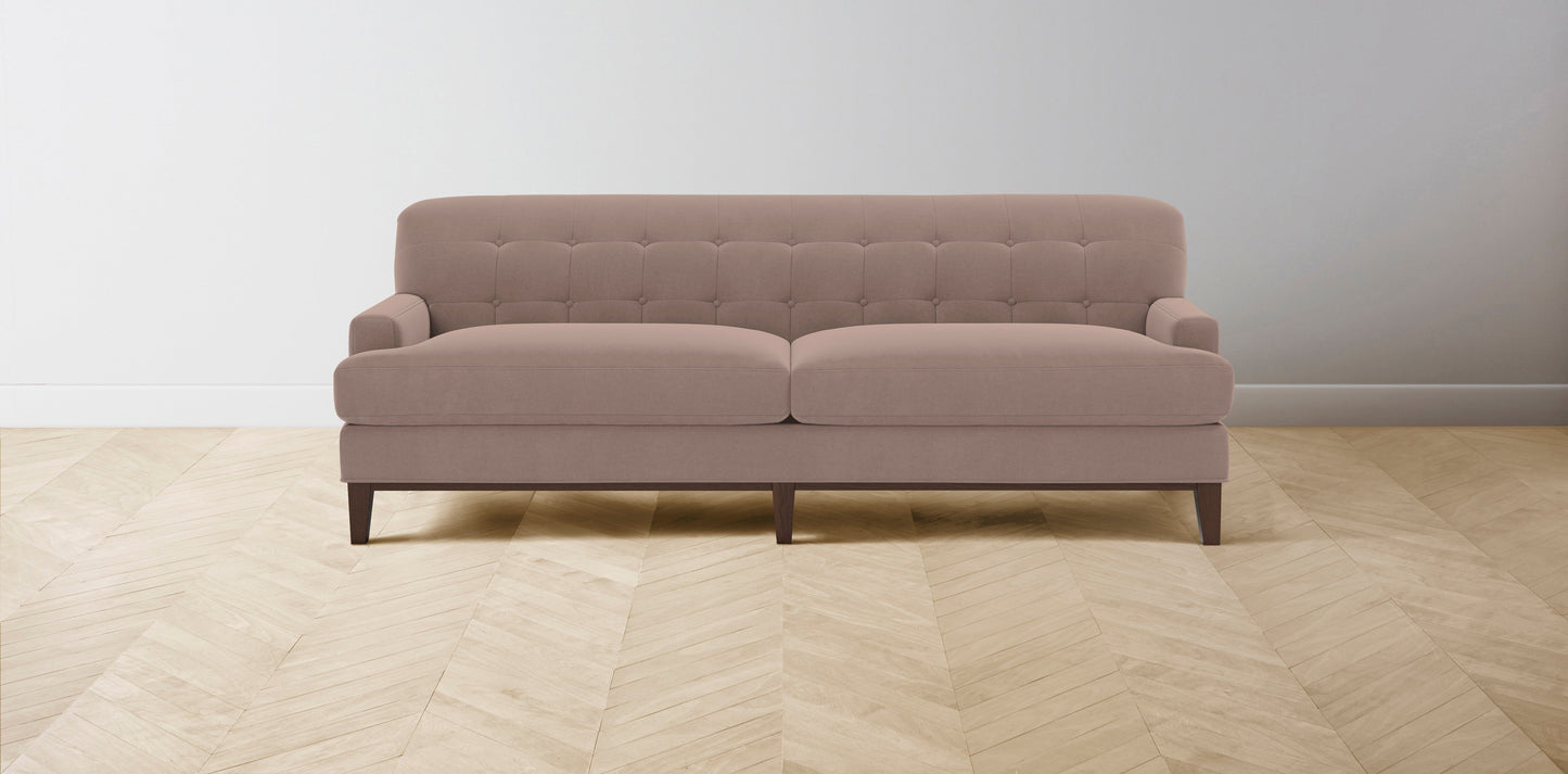 The Ludlow - Mohair Peony Sofa