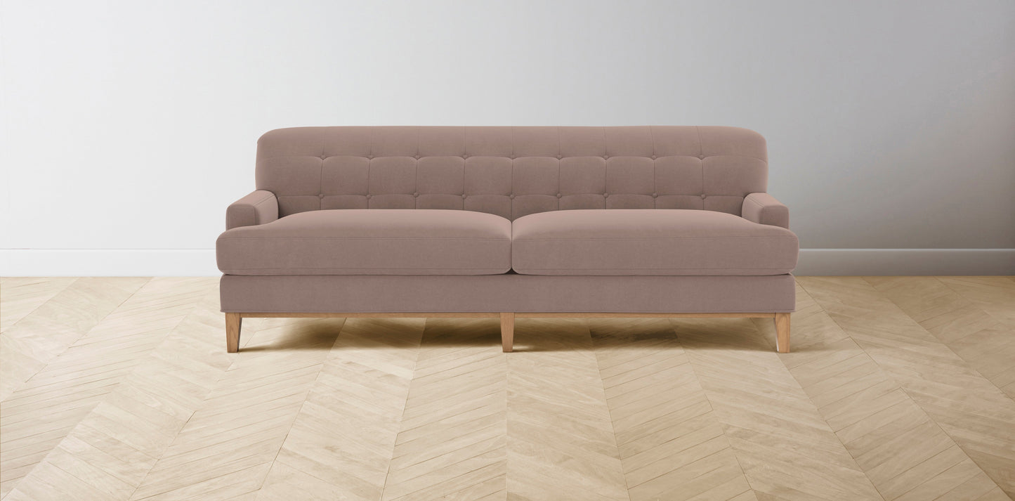 The Ludlow - Mohair Peony Sofa
