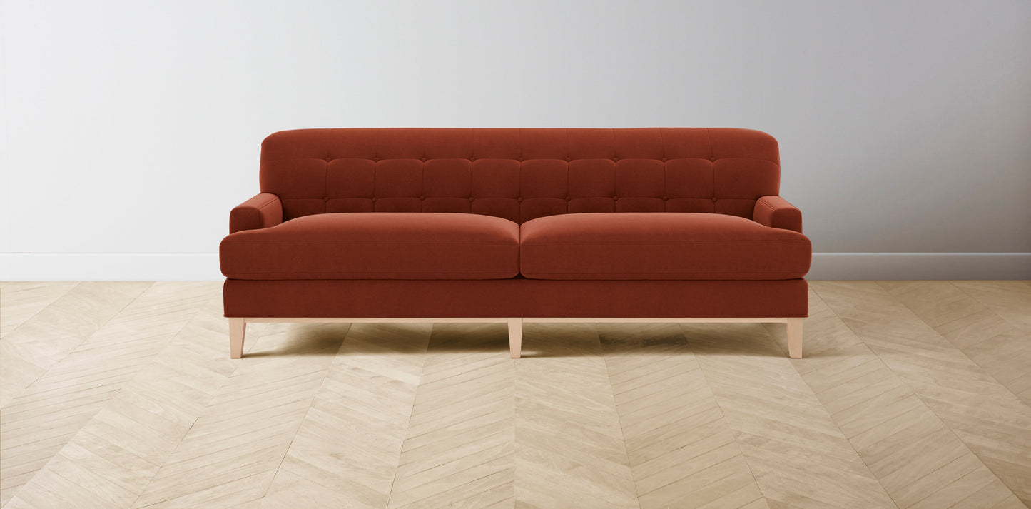 The Ludlow - Mohair Spice Sofa
