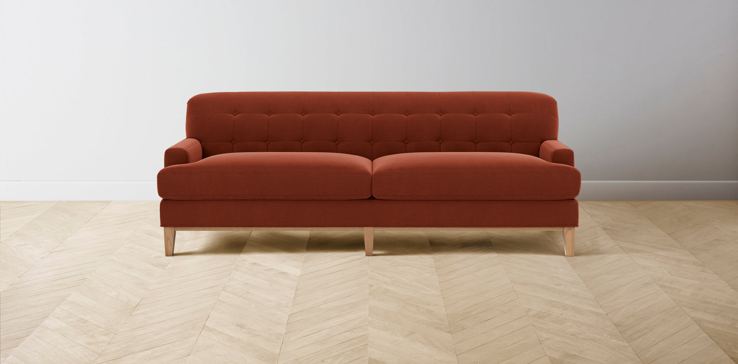 The Ludlow - Mohair Spice Sofa