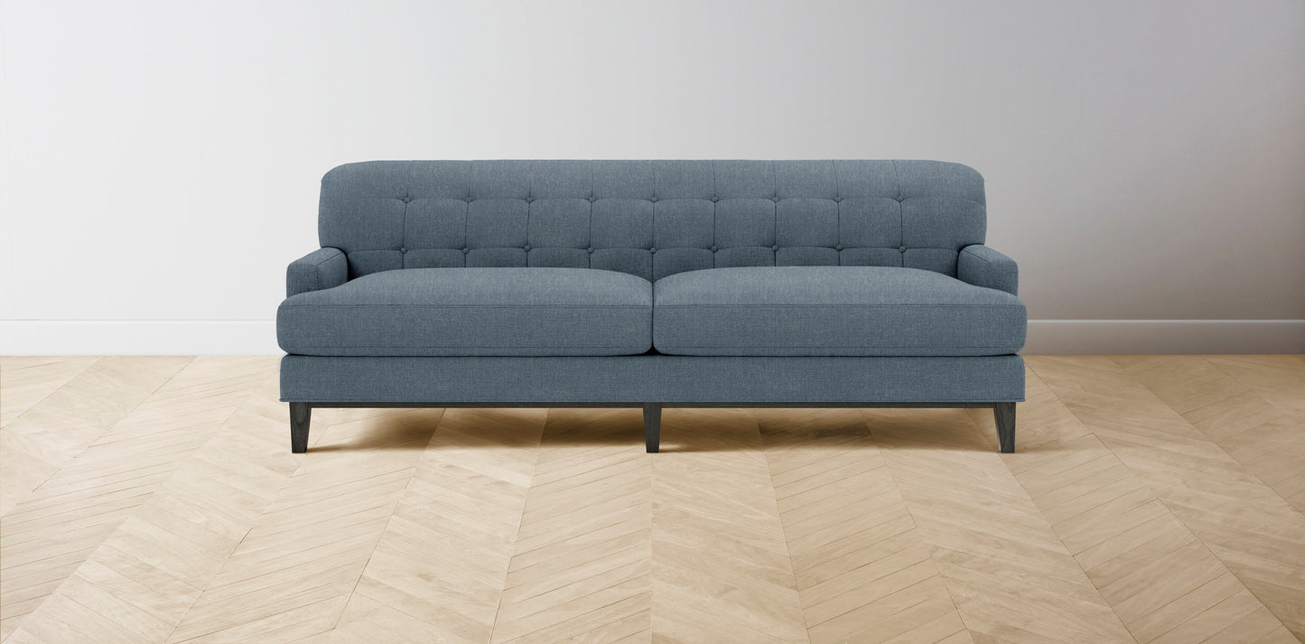 The Ludlow - Performance Stonewashed Linen Chambray Sofa