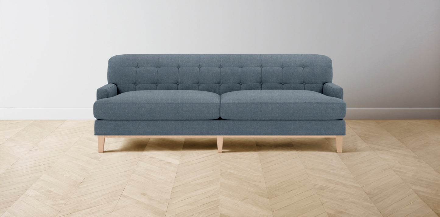 The Ludlow - Performance Stonewashed Linen Chambray Sofa