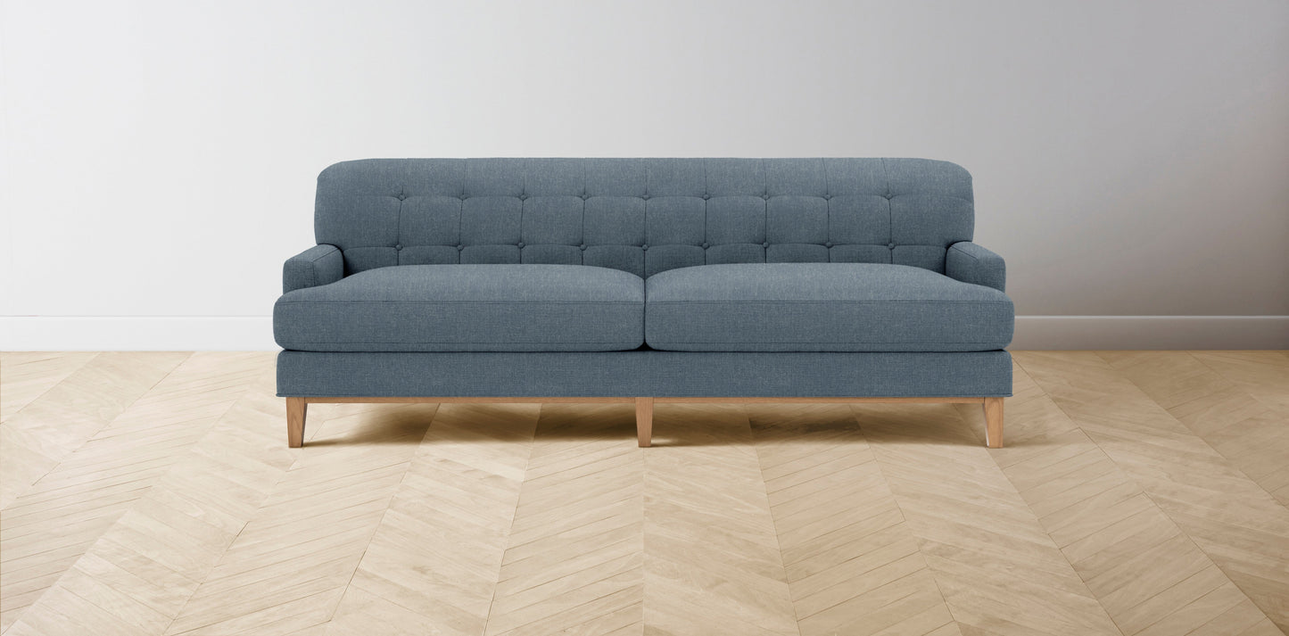 The Ludlow - Performance Stonewashed Linen Chambray Sofa