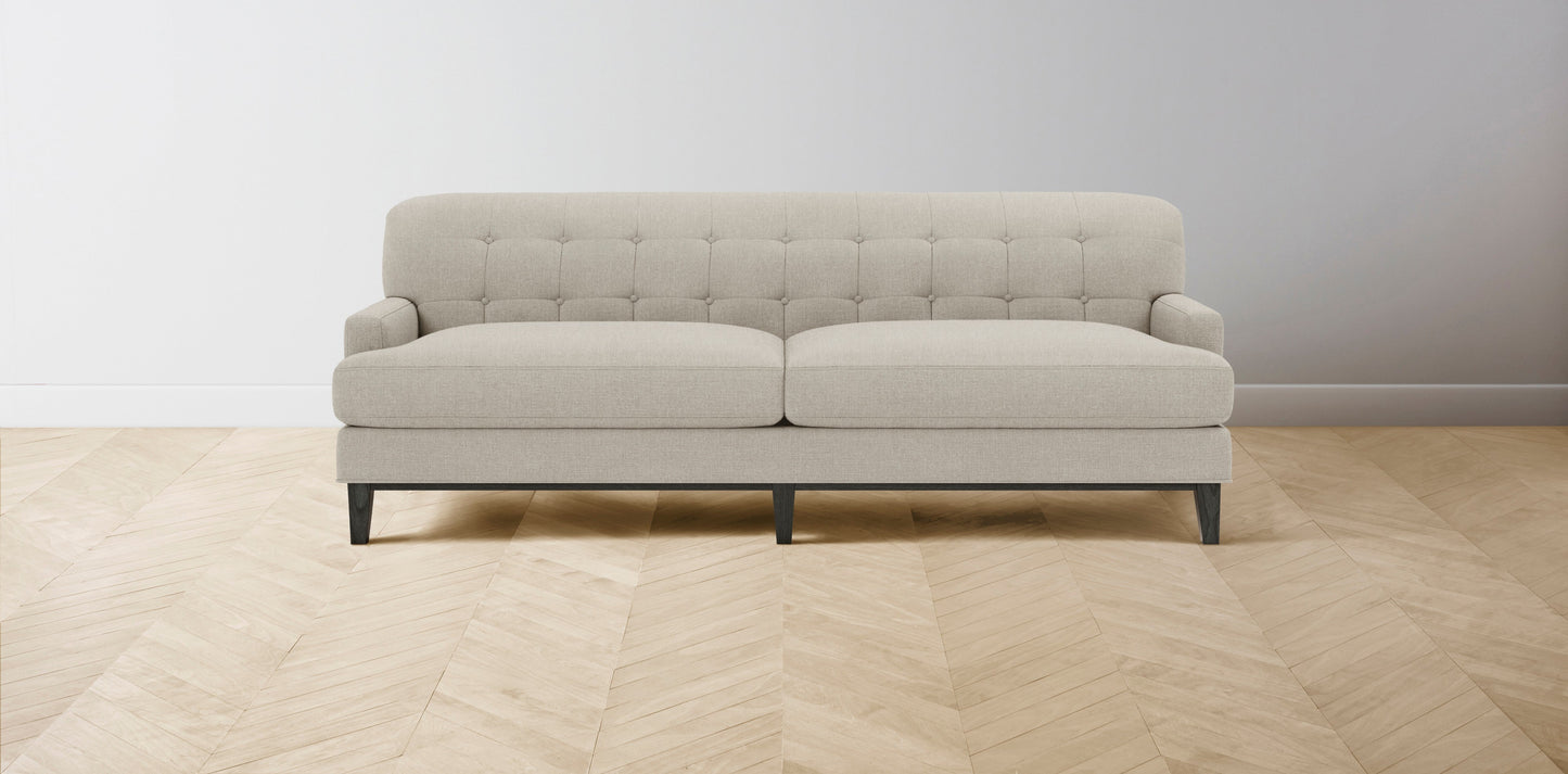 The Ludlow - Performance Stonewashed Linen Dew Sofa