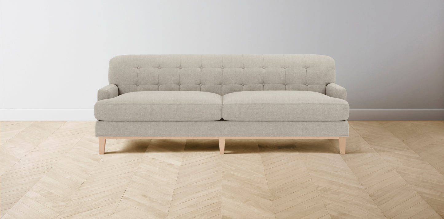 The Ludlow - Performance Stonewashed Linen Dew Sofa