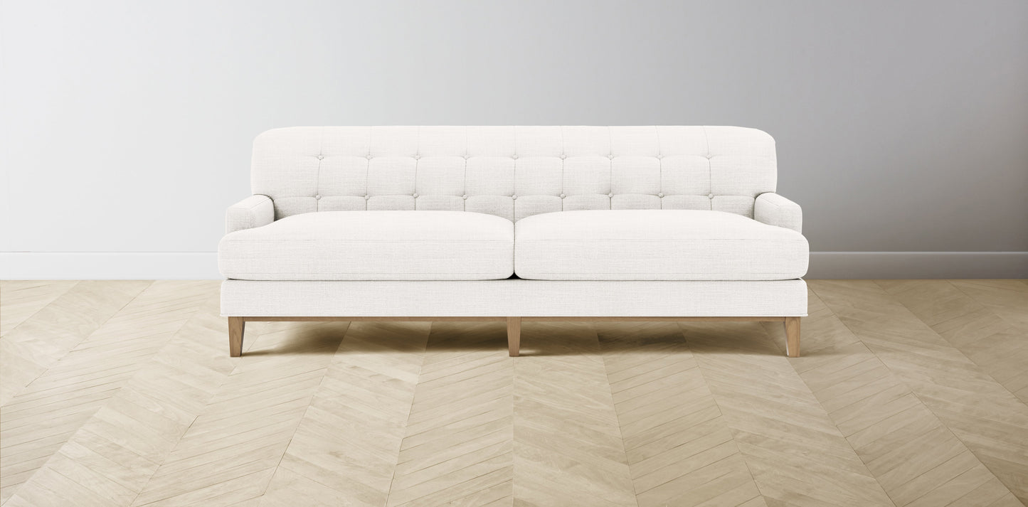 The Ludlow - Performance Textured Tweed Snow Sofa
