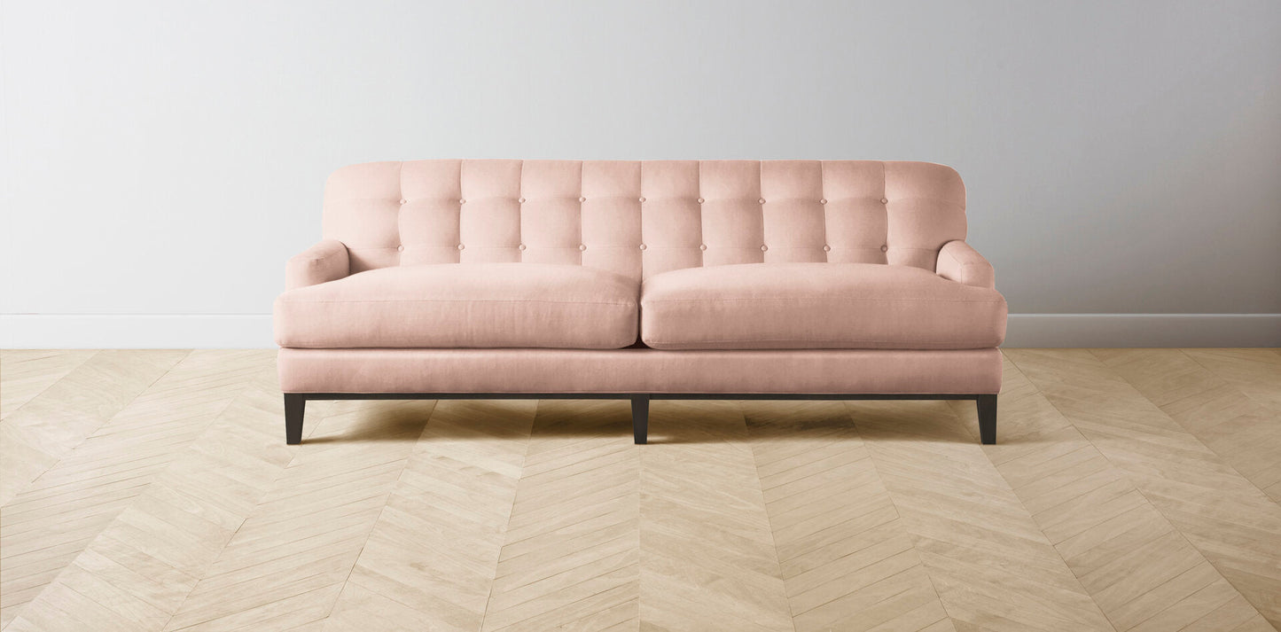 The Ludlow - Performance Velvet Dusty Rose Sofa