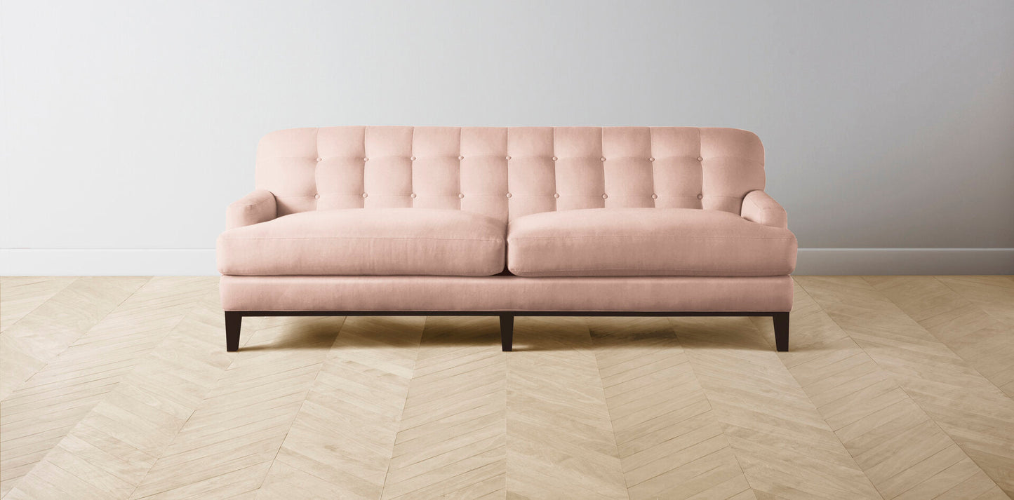 The Ludlow - Performance Velvet Dusty Rose Sofa
